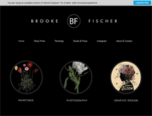 Tablet Screenshot of brookefischer.com